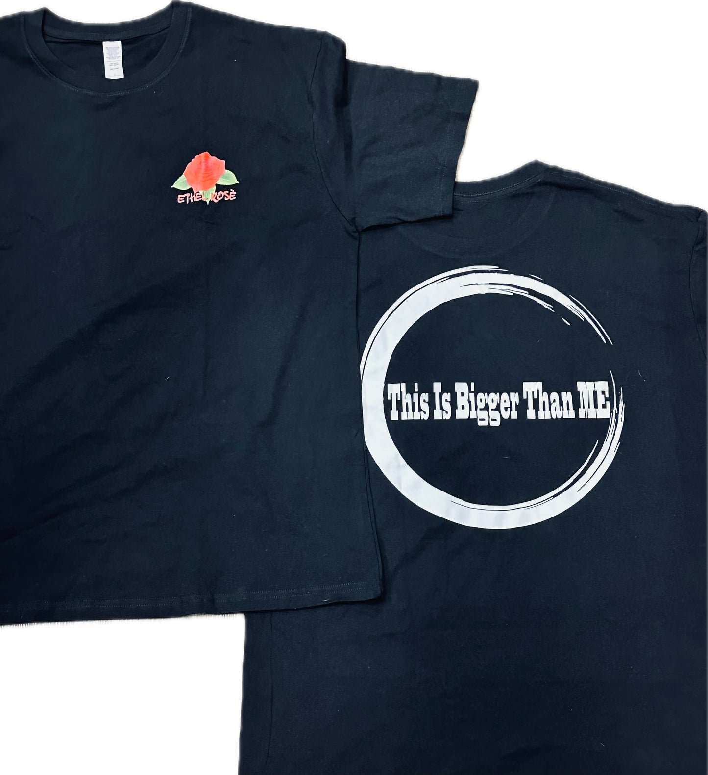 Women “This Is Bigger Than Me” Classic Black Tee